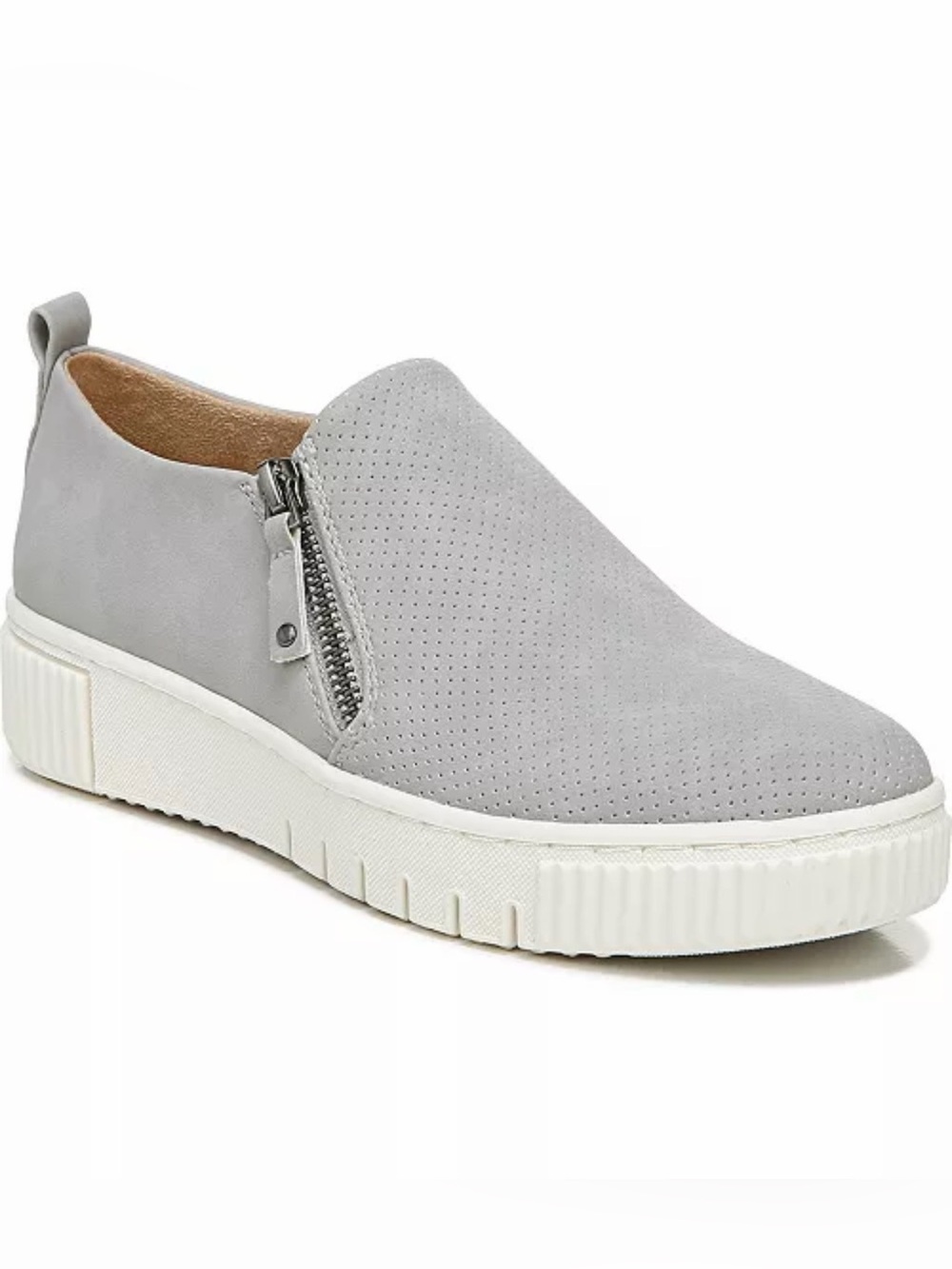SOUL Naturalizer Turner Sneakers SZ 8 Color Stone Faux Leather